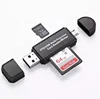 Cheap magnetic card OTG reader USB 2.0 multi-function card reader/writter for Mobile and PC