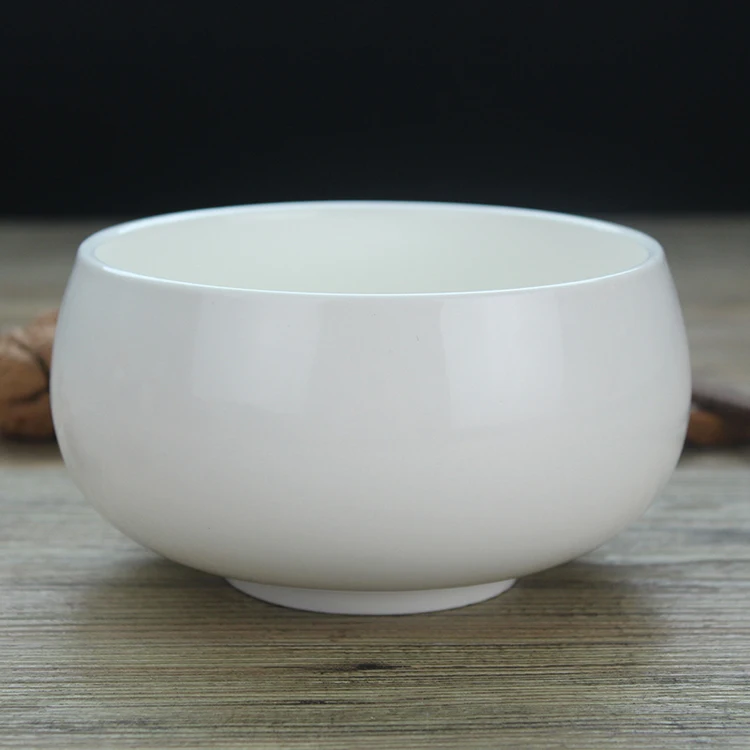 

porcelain ceramic soup bowl ice-cream bowl dessert bowl, White