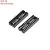Narrow body DIP24 IC SOCKET DIP CHIP TEST HOLDER Adaptor 24 PIN dip-24 DIP 24PIN 24p 2.54MM PITCH CONNECTOR