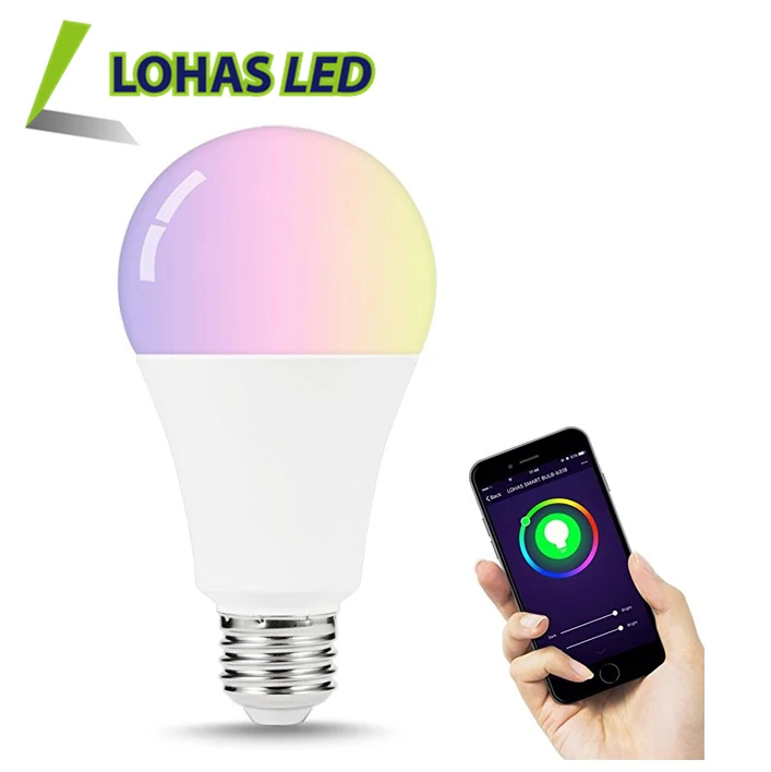 Remote Control RGB+CCT Smart Bulb 14W E26 E27 B22 Tuya Smart Led Bulb Light Compatible with Alexa Google Home