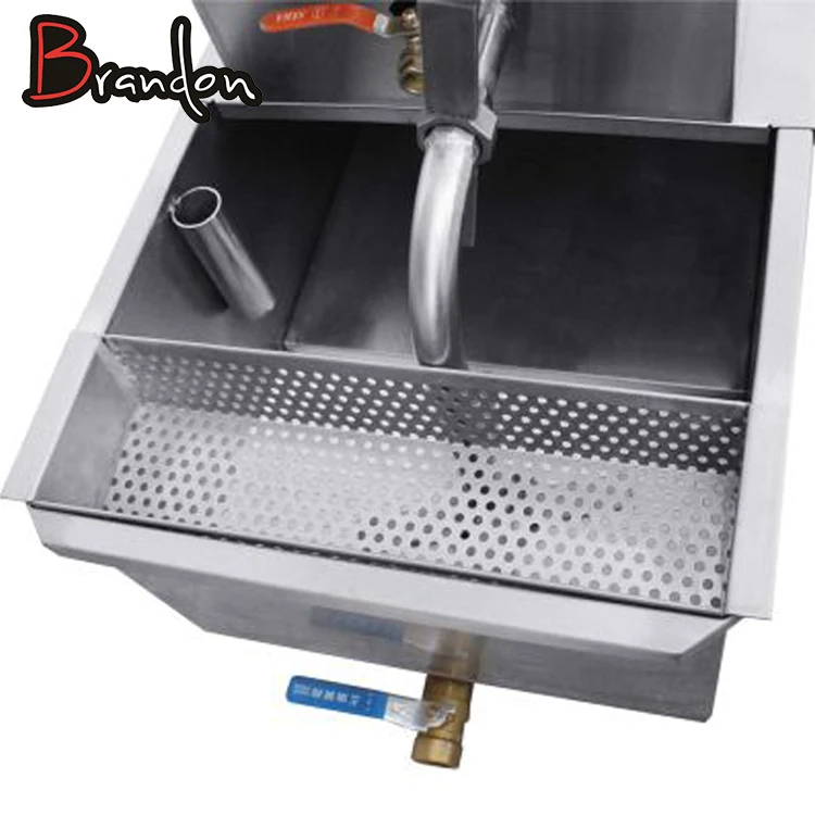 Counter Restaurant Equipment Deep Fryer Frying Cooking Oil Filter
