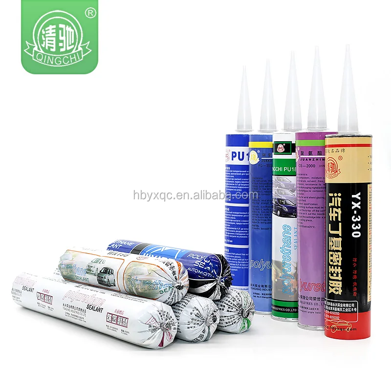 Car windshield adhesive glue one-component polyurethane sealant manufacturer production