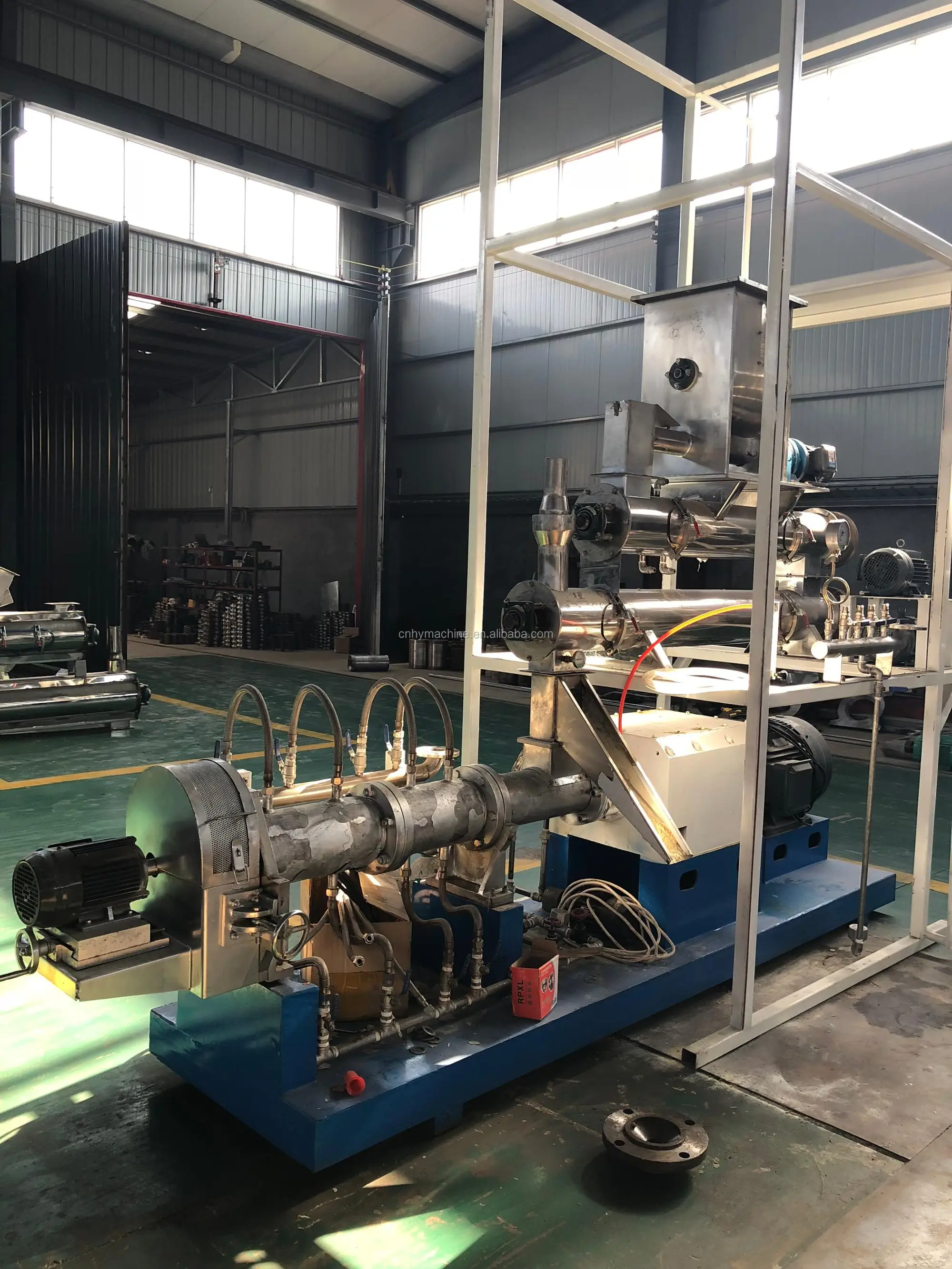 1t Per Hour Full Fat Soybean Extruder Machinery For Sale Buy Soybean