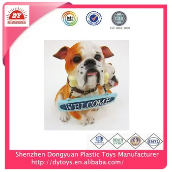 resin dog statues life size