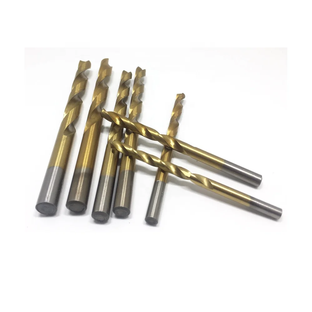 M2 Titanium Coated Hss High Speed Steel Drill Bit - Buy Hss Drill Bits 