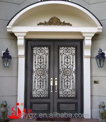 New Design Antique Ornamental Wrought Iron Entrance Door Metal Double Security Door Grill Designs Buy Wrought Iron Interior Door Wrought Iron Double Door Iron Grill Door Designs Product On Alibaba Com