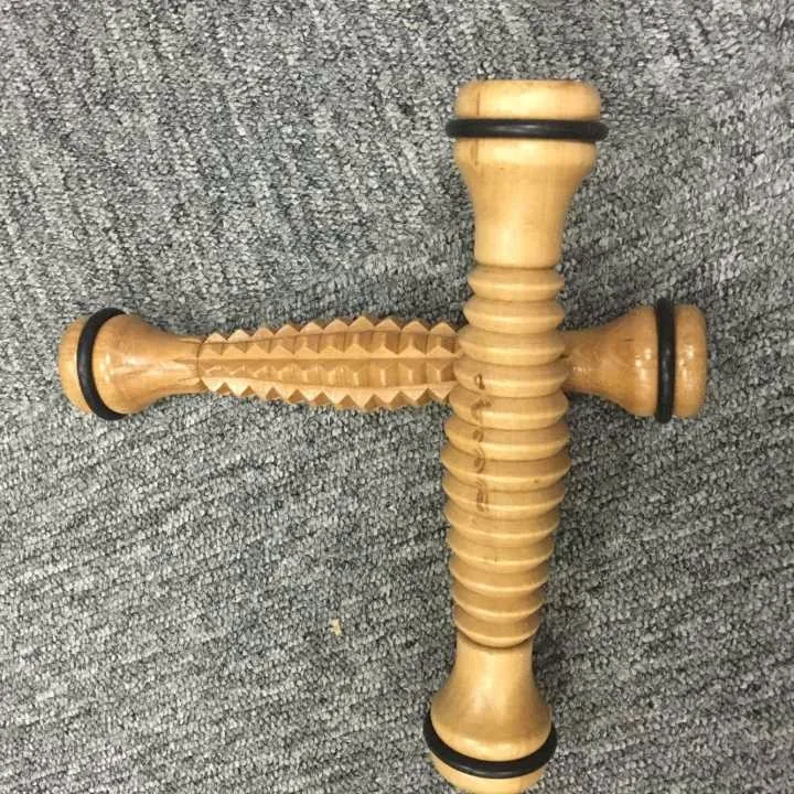 Hand Held Wood Wooden Back Massager Stick Buy Wooden Foot Massage
