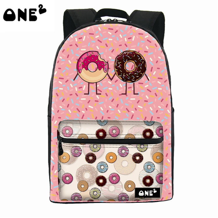 

ONE2 beautiful design pattern fashion cycling backpack for school, Customized