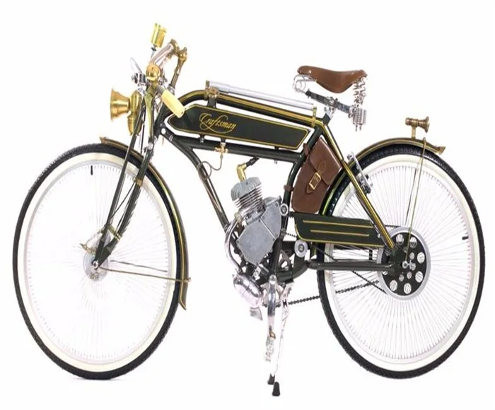 bicycle with gas motor