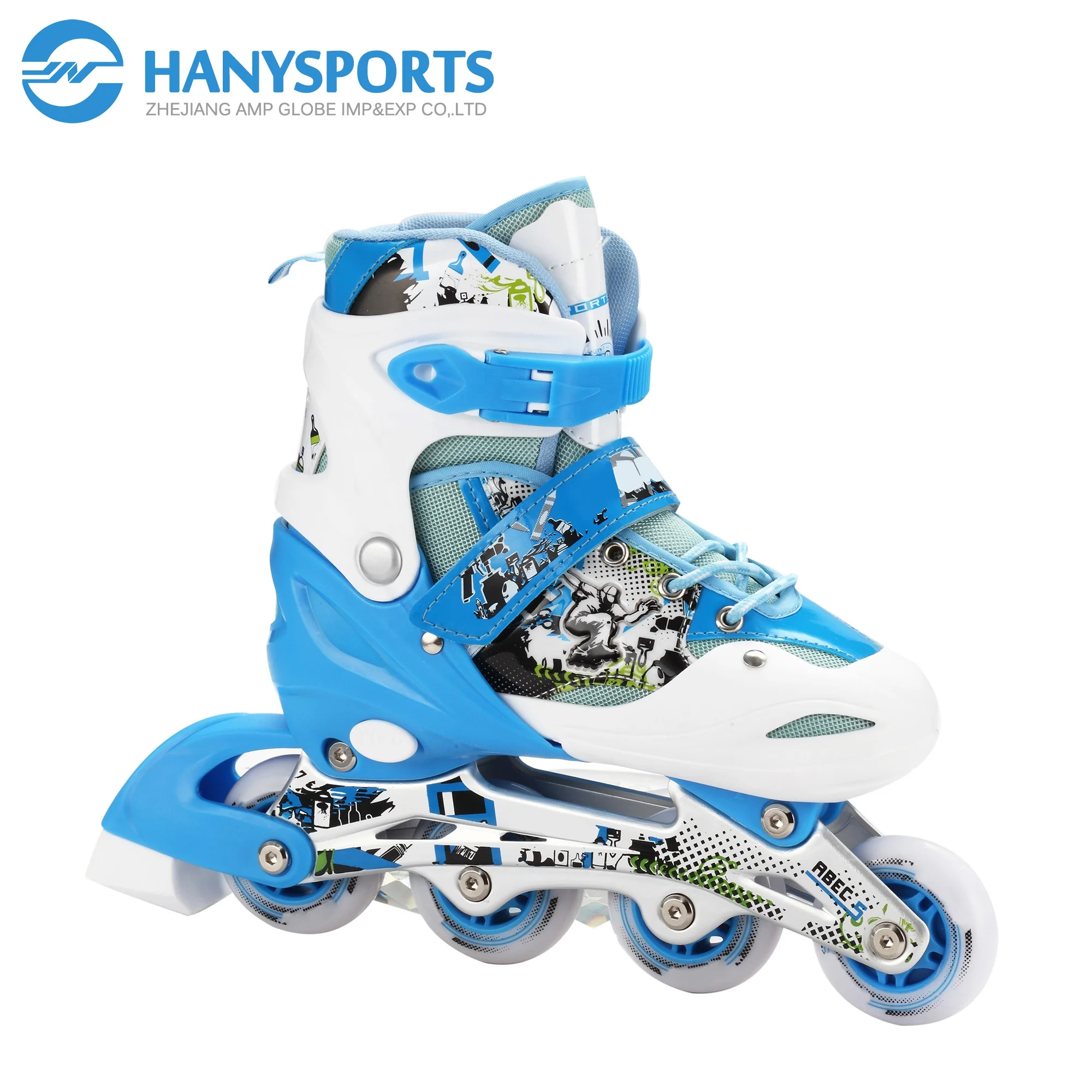 
Inline skates sakte wheel 70mm with nice printing, size S M L 