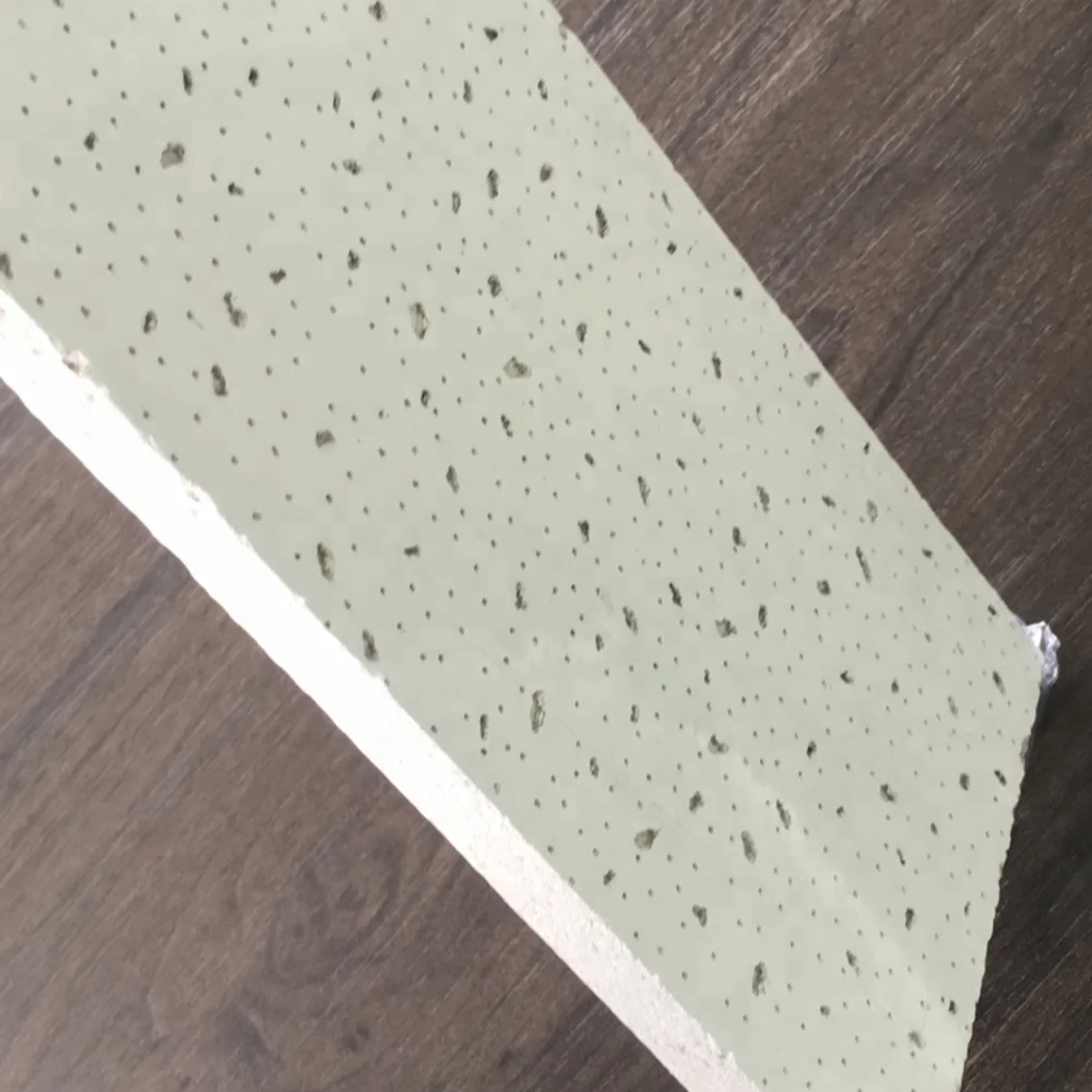 Acoustic Ceiling Tile Mineral Fiber Board Mineral Fiber Ceiling