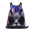 Amazon cheap personalized printed make a drawstring bags string bag for men