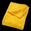 Promotional Cheap Solid Dyed Portable Throw Blanket with five color