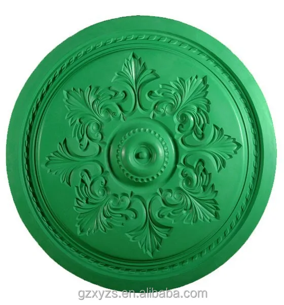 
3D lively beautiful gypsum medallion mold/mouldings 
