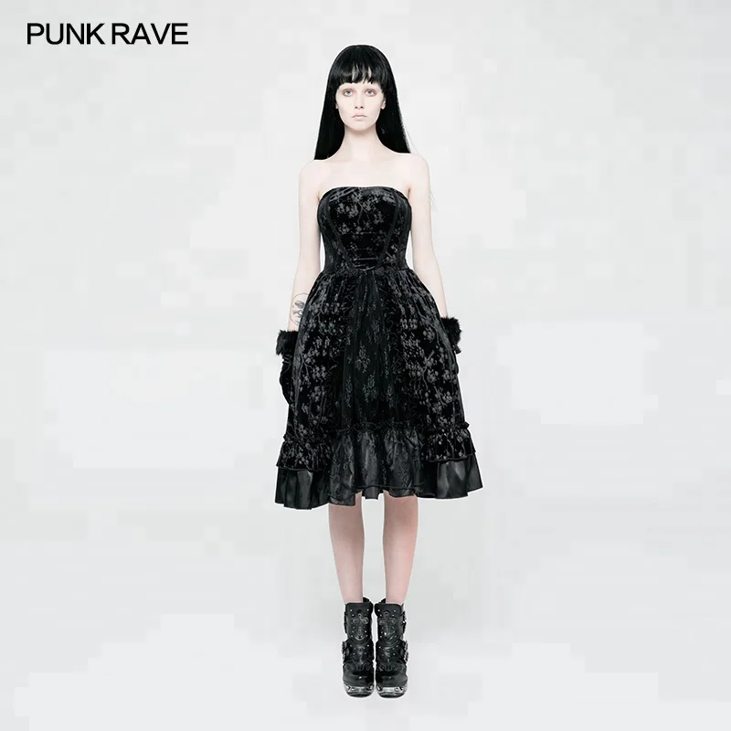 
WLQ 085 Special clothing PUNK RAVE lolita princess dress cosplay costume 