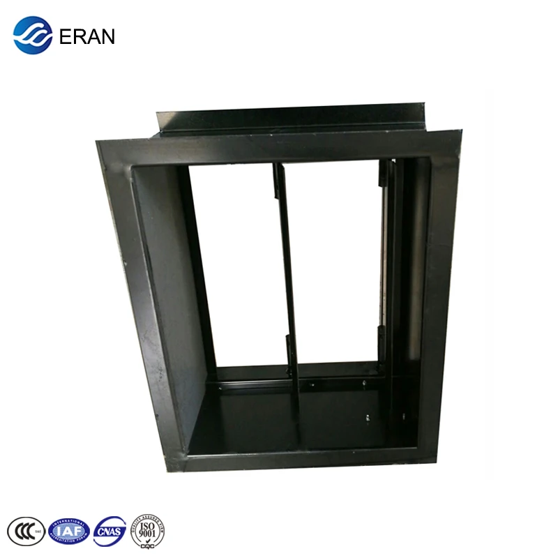 Hvac Backflow Galvanized Steel Air Draft Volume Damper Actuator