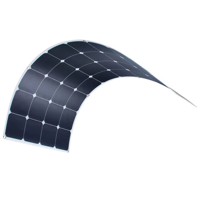 30 degree arc 150w flexible solar panel 12 volt modules 150 watt