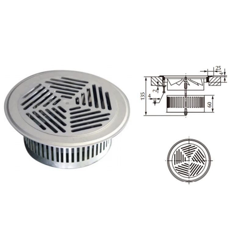 Fds Circular Air Round Floor Diffuser With Swirl Function Buy