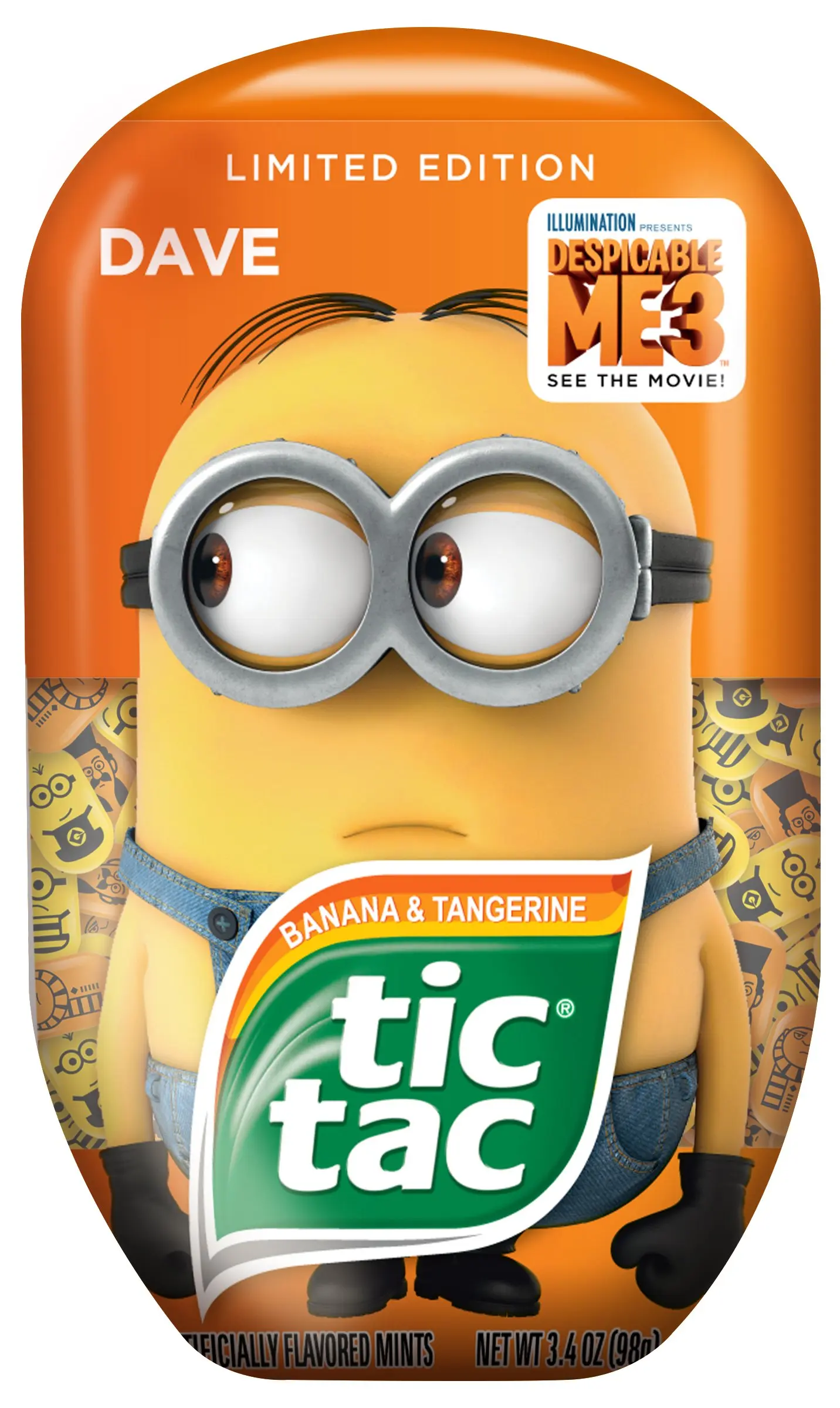 Buy Tic Tac Mints Despicable Me 3 Banana Tangerine 3 4 Oz Each Pack Of 4 In Cheap Price On Alibaba Com