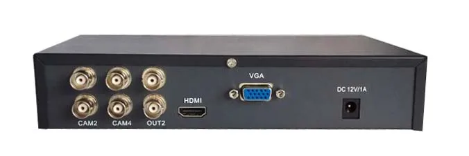 
4 Channel PIP AHD Full Realtime Color Video Quad Splitter With TVI AHD CVI D1 PORT 