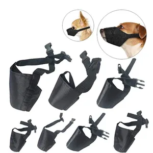 Image of Amazon Hot Selling Anti-biting Barking Mouth Cover Adjustable Dog Muzzle for Small Medium Large Pets