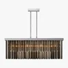 New Cristal Bronze Lighting Certificated Chandelier Smoke Dinner Room Modern Crystal Chandeliers Vintage Crystal Light CZ2687S/4