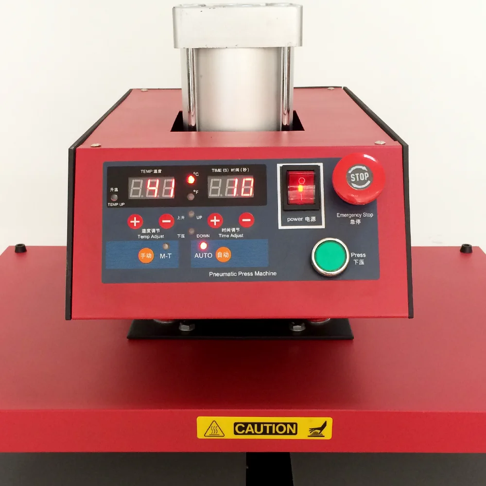 
Pneumatic heat press machine 40*60cm working size 2 work station heat transfer machine 