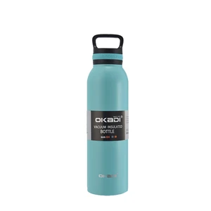 Image of Okadi unbreakable stainless steel thermal sports soda can water bottle with powder coat