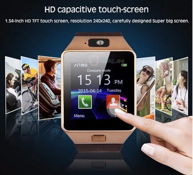 

2019 MTK6261D New design dzo9 smart watch Sleep Monitor Sedentary Reminderfor smartwatch