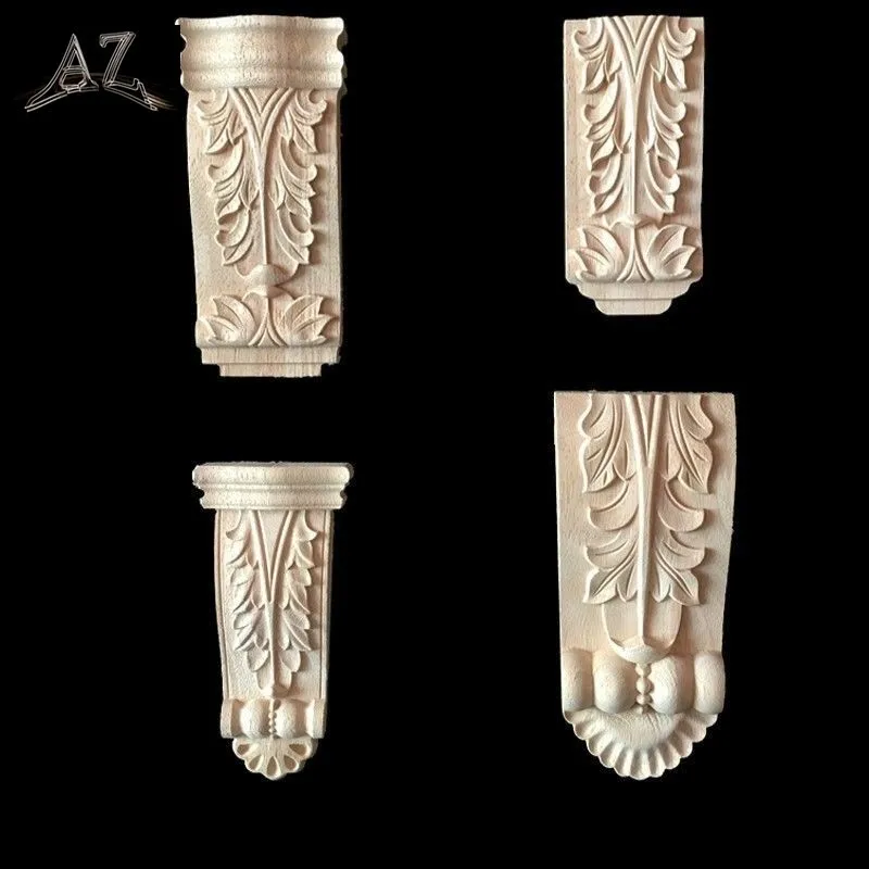 antique wood columns/decorative wood carving corbels
