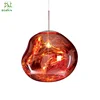 Wholesale designer pedant lamp glass round hanging lights bedside retro chandelier vintage island lighting