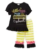 girls clothing sets back to school outfits wholesale trendy school clothing set