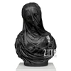 Home Decorative Popular head bust statue black