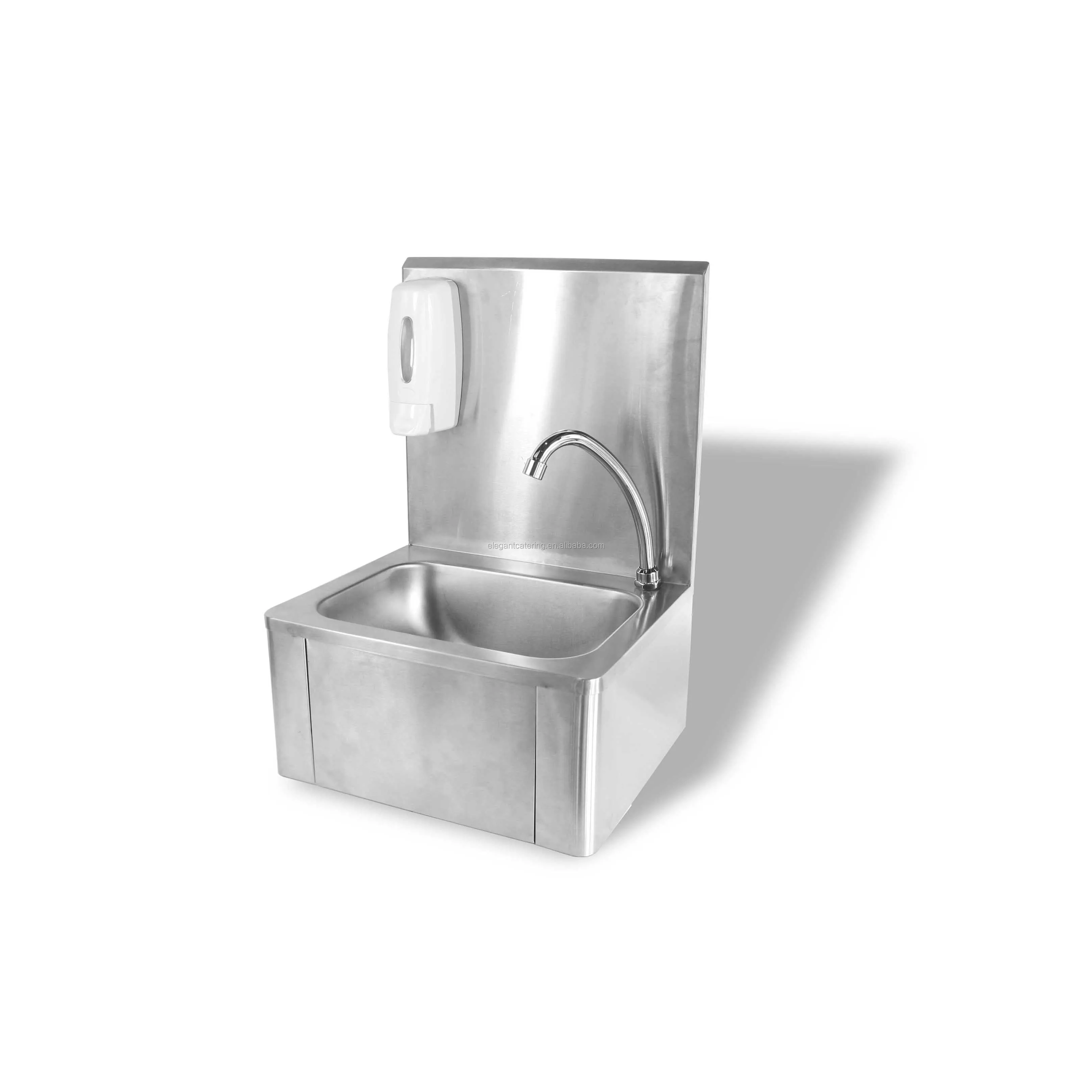Stainless Steel Knee Operated Hand Washing Sink And Sink For Washing