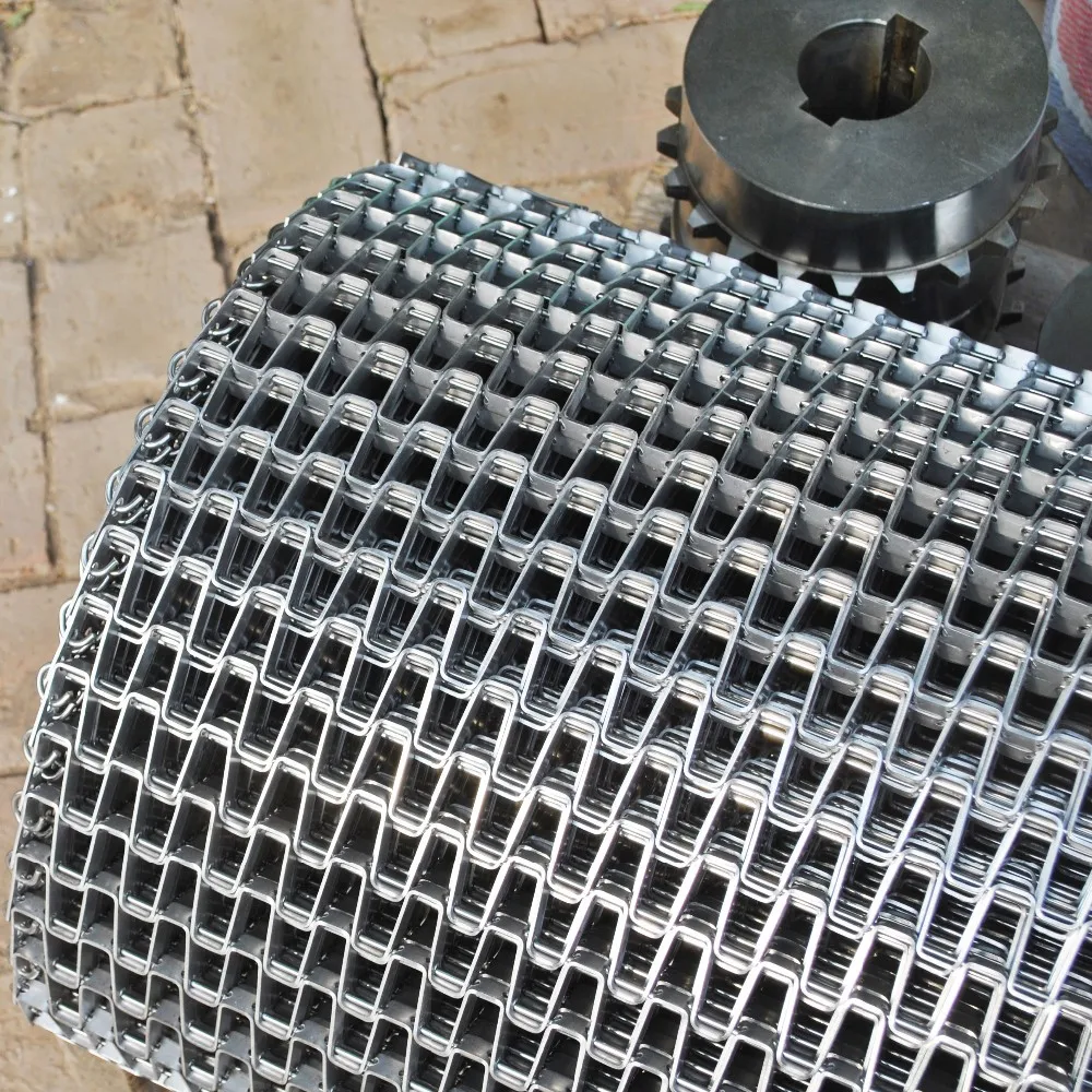 Stainless Steel Conveyor Belt Flat Wire Mesh Conveyor Belt