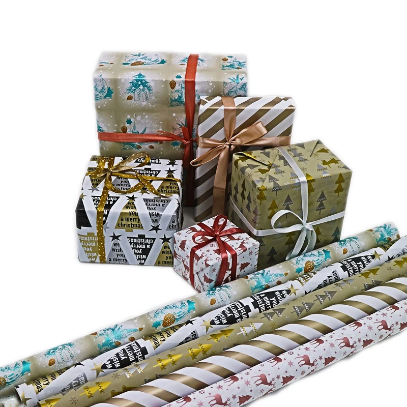 High Quality Gift Wrapping Paper Roll For Christmas Size 70x400cm,Packing Paper Buy Gift