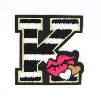 chenille patch custom embroidery wholesale iron larger