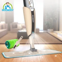 

360 DEGREE SWIVEL CNY PROMOTION SINGLE HAND OPERATION STICKY MICROFIBER CLOTH SPRAY MOP FLOOR MOP CLEANING MOP