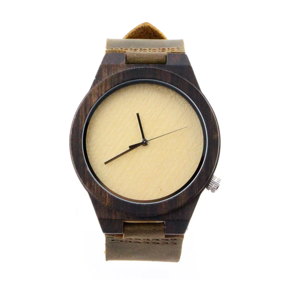 

2019 Couple For Wedding Gifts Watch It Quartz Japan Movt Best Couple Watches, Ebony wood