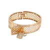 51583 xuping market tested top quality assurance latest bangle designs in gold micro pave stones