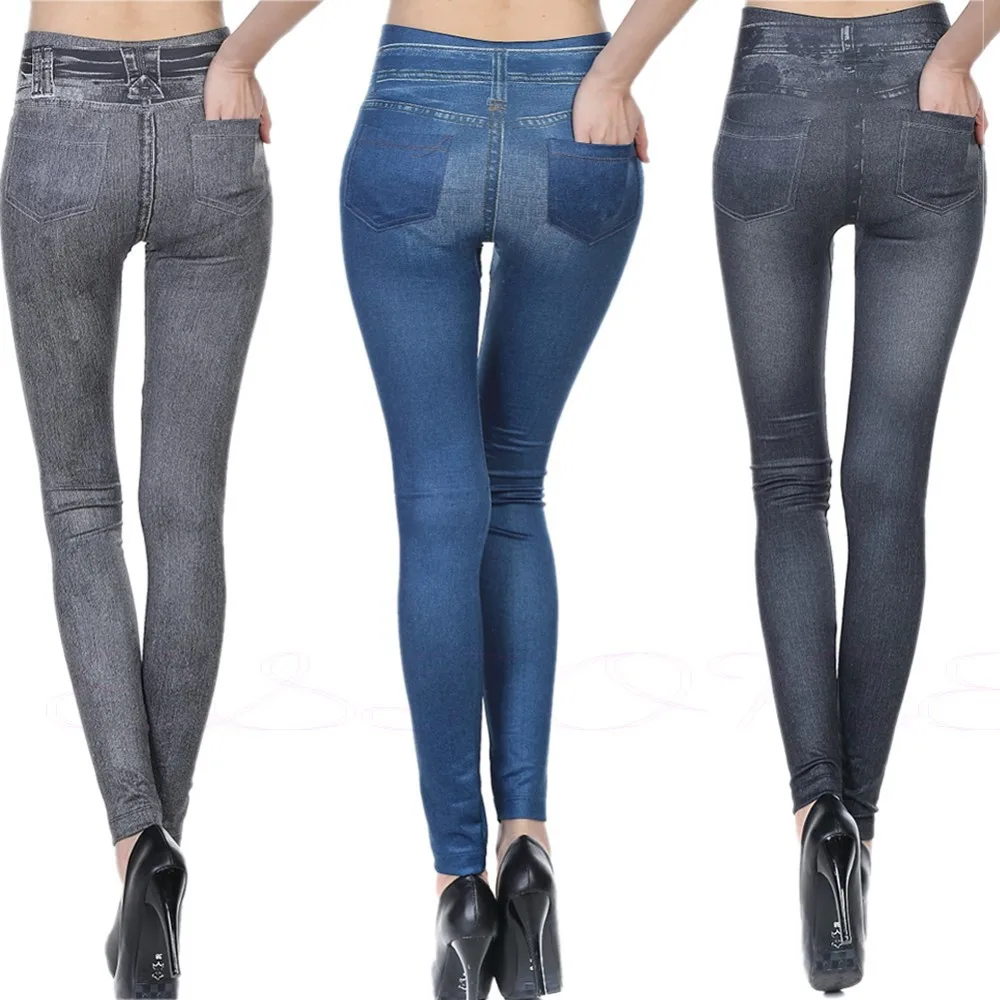 

Wholesale High quality Ladies Sexy denim leggings Jeans leggings