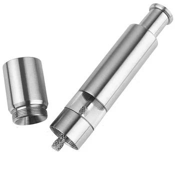 2018 Amazon Hot Sale New Product Kitchen Appliance Portable Electric Stainless Steel Spice Salt Pepper Grinder