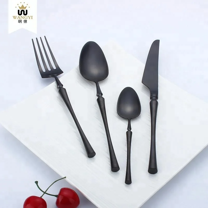 

stainless steel wedding gift flatware set restaurant party tableware, As pictures