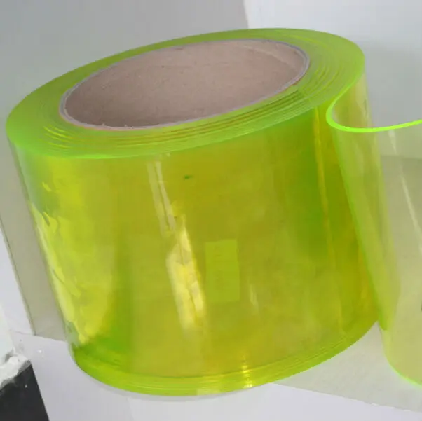 Gratis monster Koude Kamer Polar Flexibele Transparante Plastic PVC Gordijn Strip