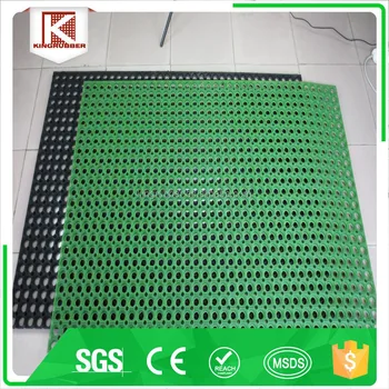 No Slip O Ring Grass Rubber Mats