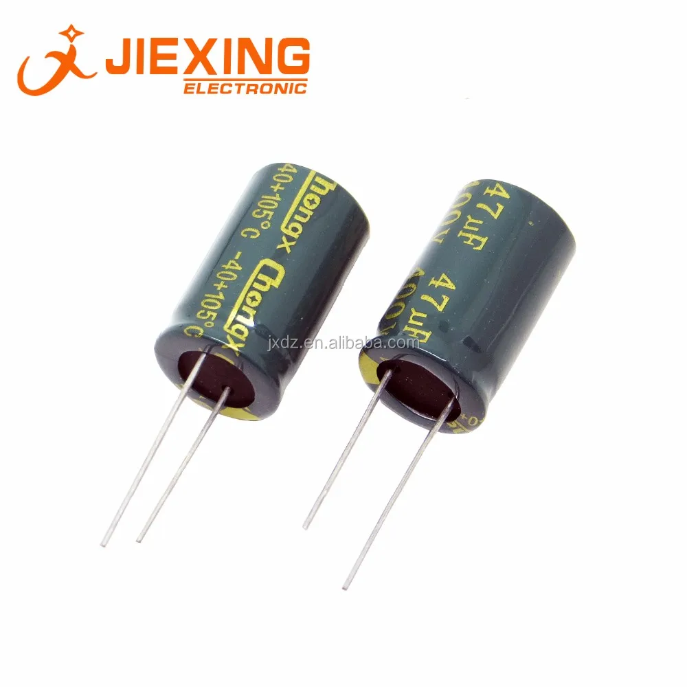 10pcs 400V 47UF electrolytic capacitor 47UF 400V 105C 16*25mm