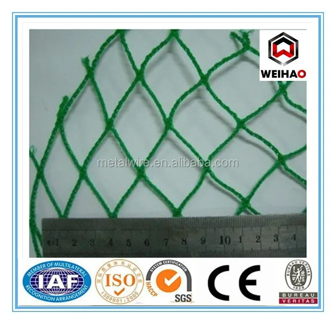 HDPE plastic rope net/PE safety rope fence/PE safety net