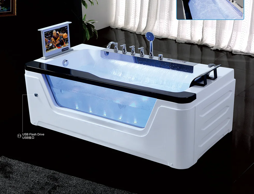Modern Art Bathtub Freestanding Bathroom Bathtub With Massage Function Whirlpool Bathtub Buy