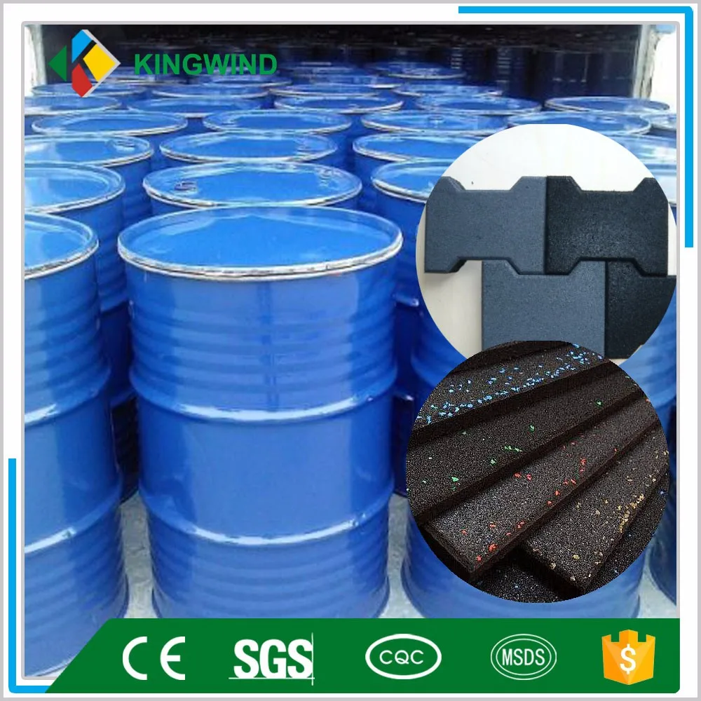 Pu Binder Adhesive Glue For Install Rubber Flooring Tile Mat Roll