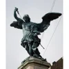 Rome Style Casting Bronze Large St Michael Archangels Statues for decor